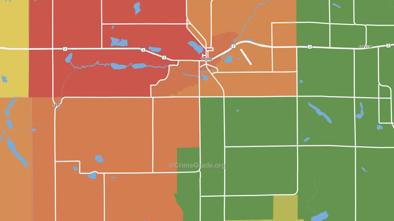 56621, MN Map of Theft Rates