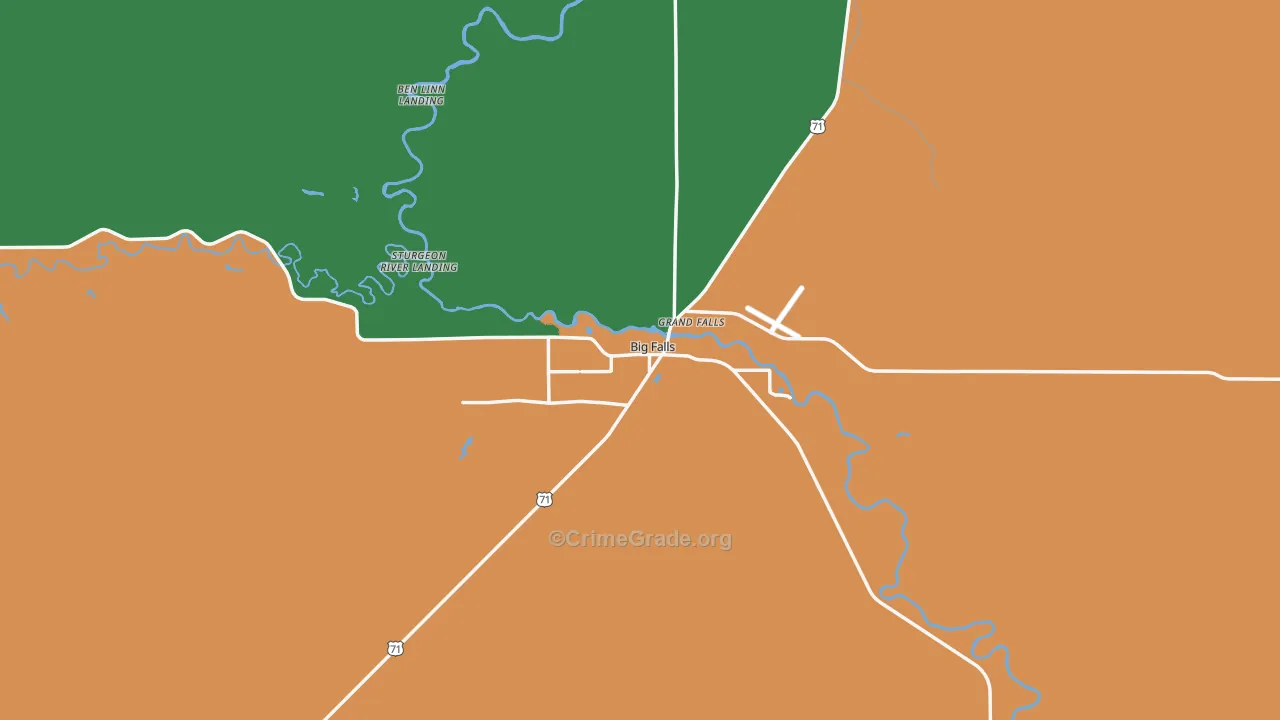 56627, MN Map of Theft Rates