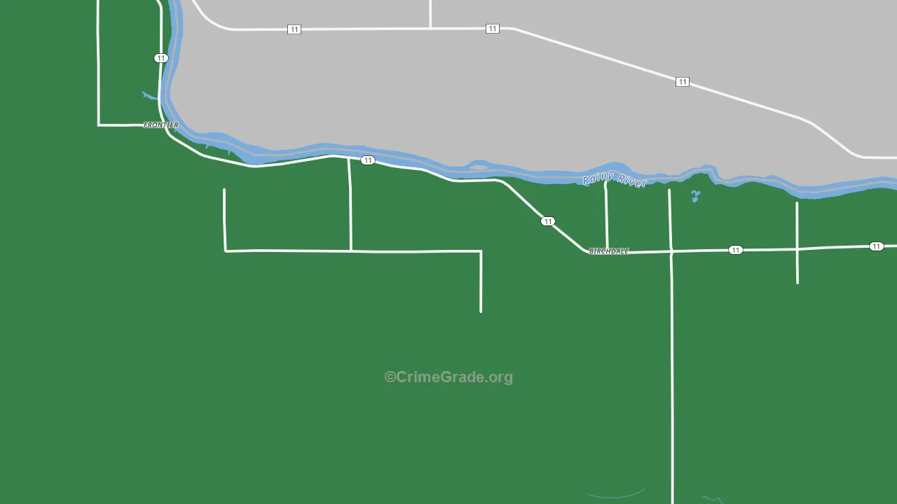 56629, MN Map of Theft Rates