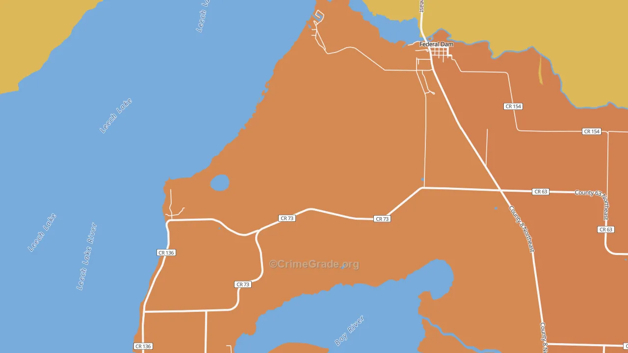 56641, MN Map of Theft Rates