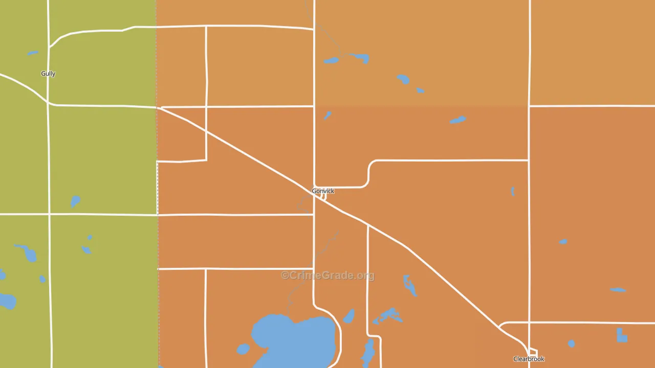 56644, MN Map of Theft Rates