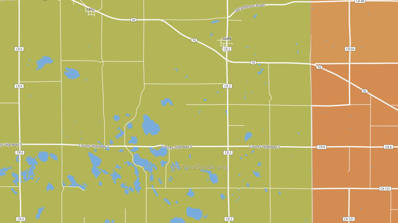 56646, MN Map of Theft Rates