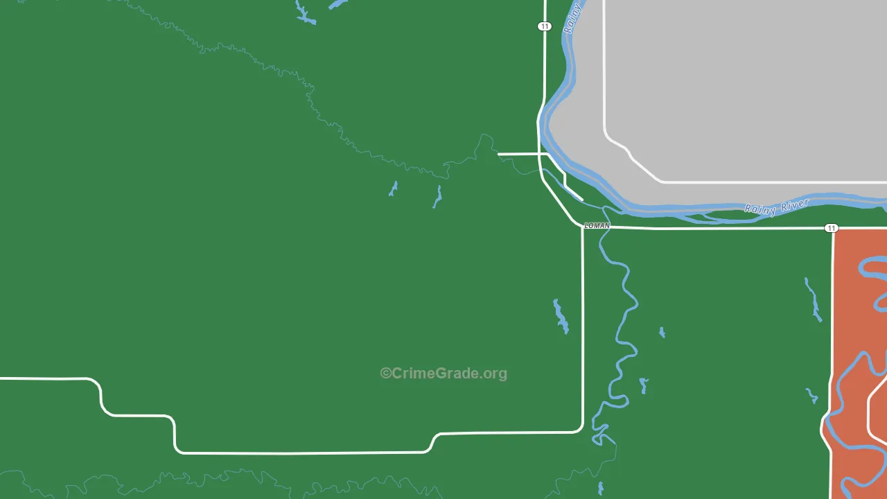 56654, MN Map of Theft Rates