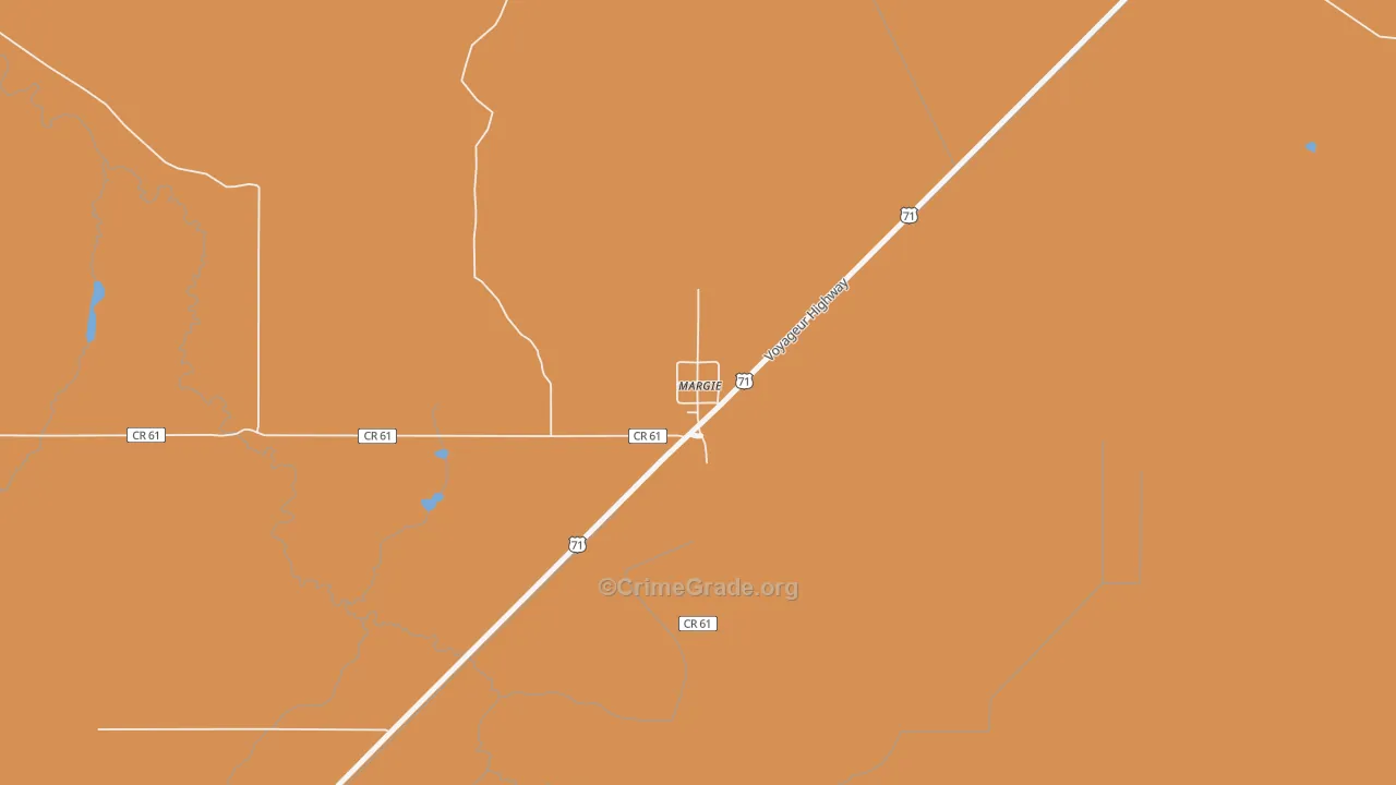 56658, MN Map of Theft Rates