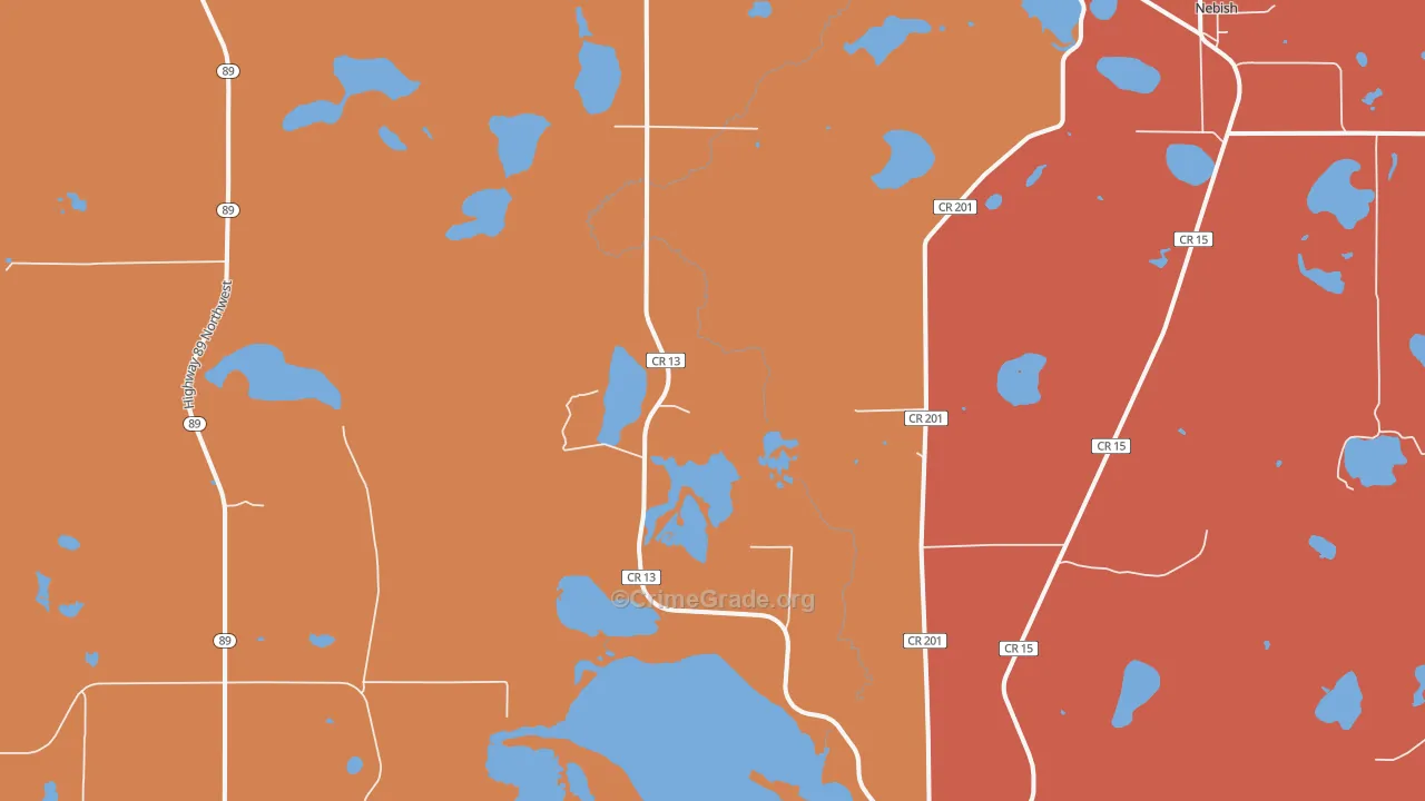 56667, MN Map of Theft Rates