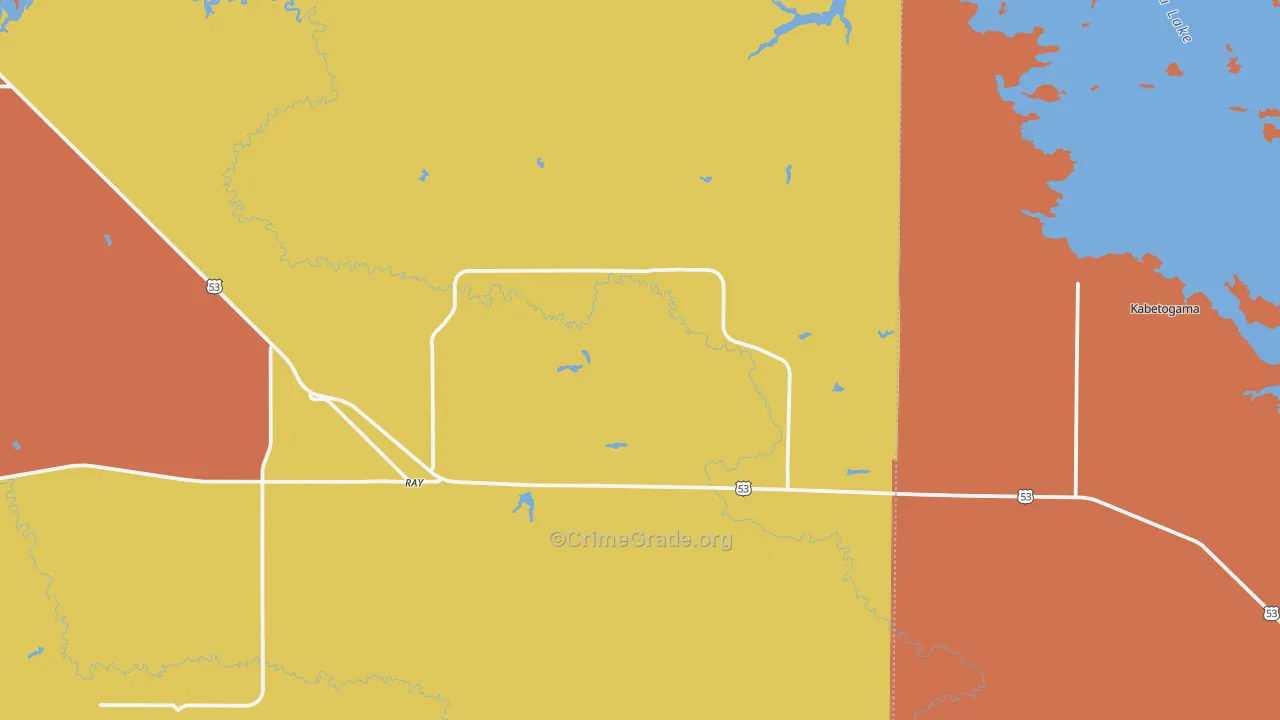 56669, MN Map of Theft Rates