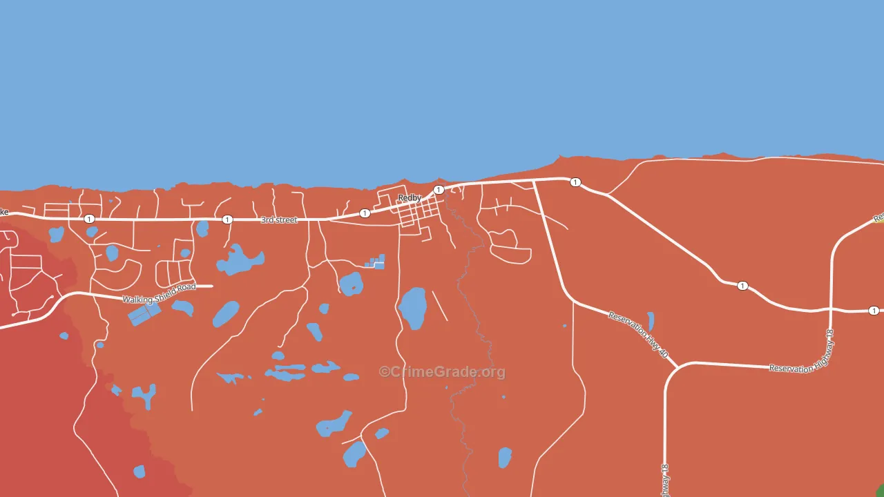 56670, MN Map of Theft Rates