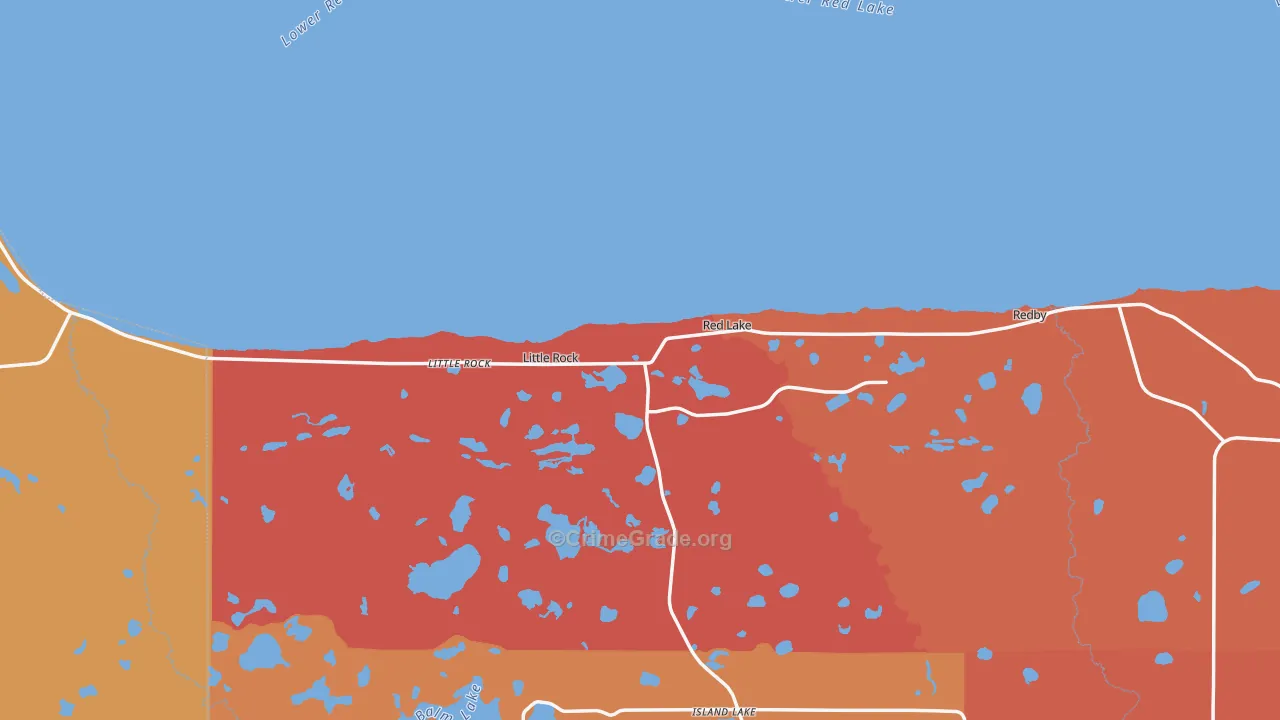 56671, MN Map of Theft Rates