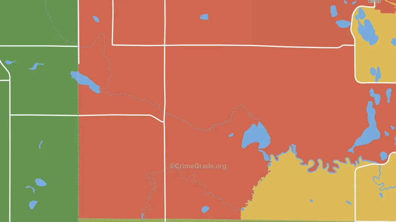 56678, MN Map of Theft Rates