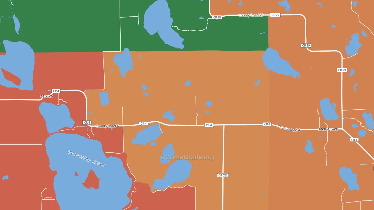 56680, MN Map of Theft Rates
