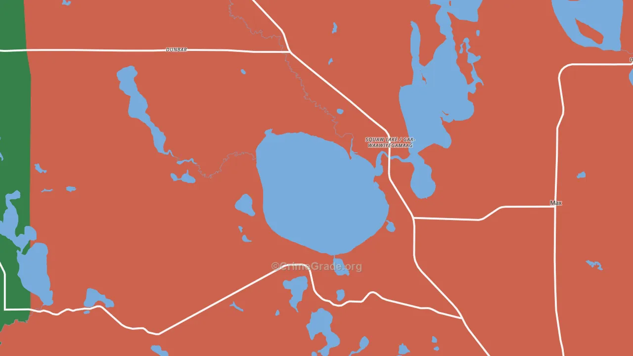 56681, MN Map of Theft Rates
