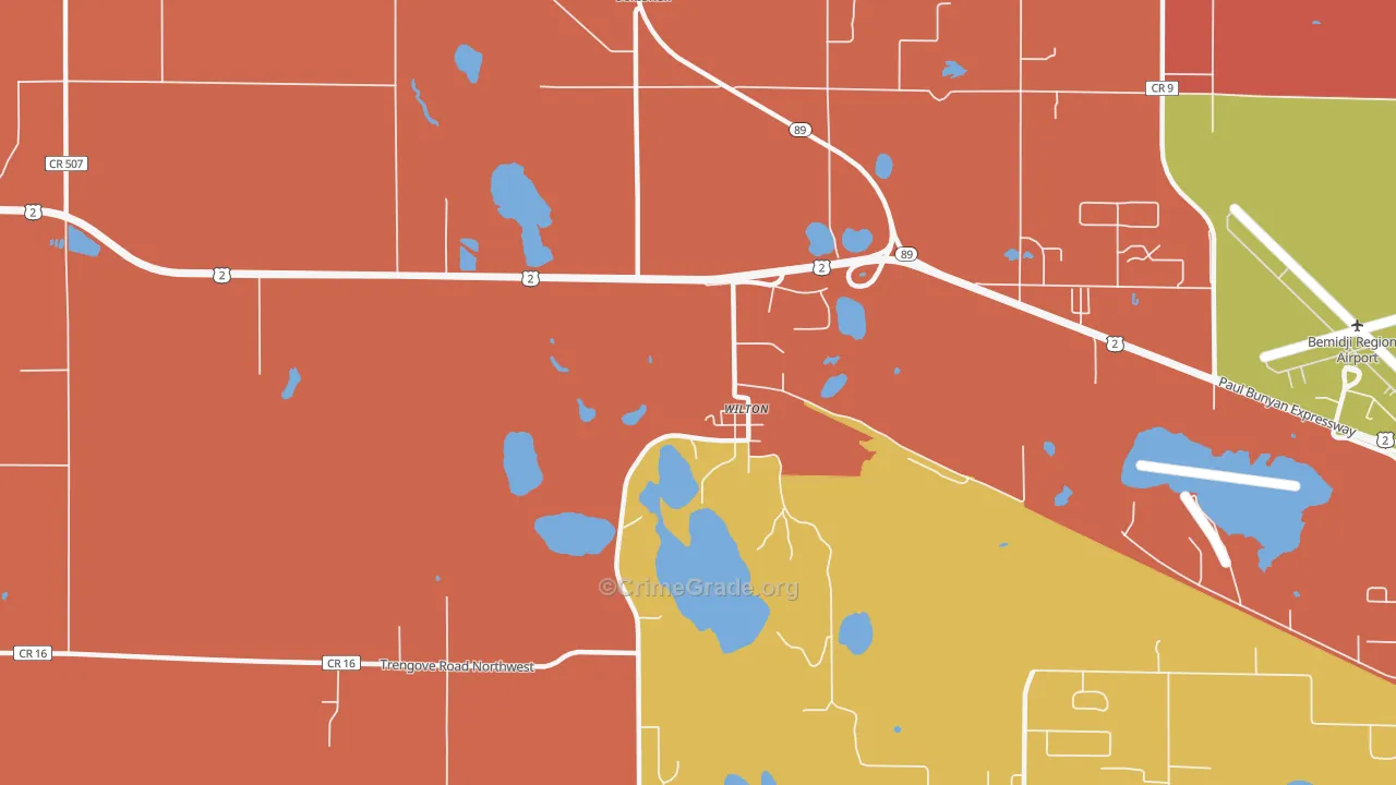 56687, MN Map of Theft Rates