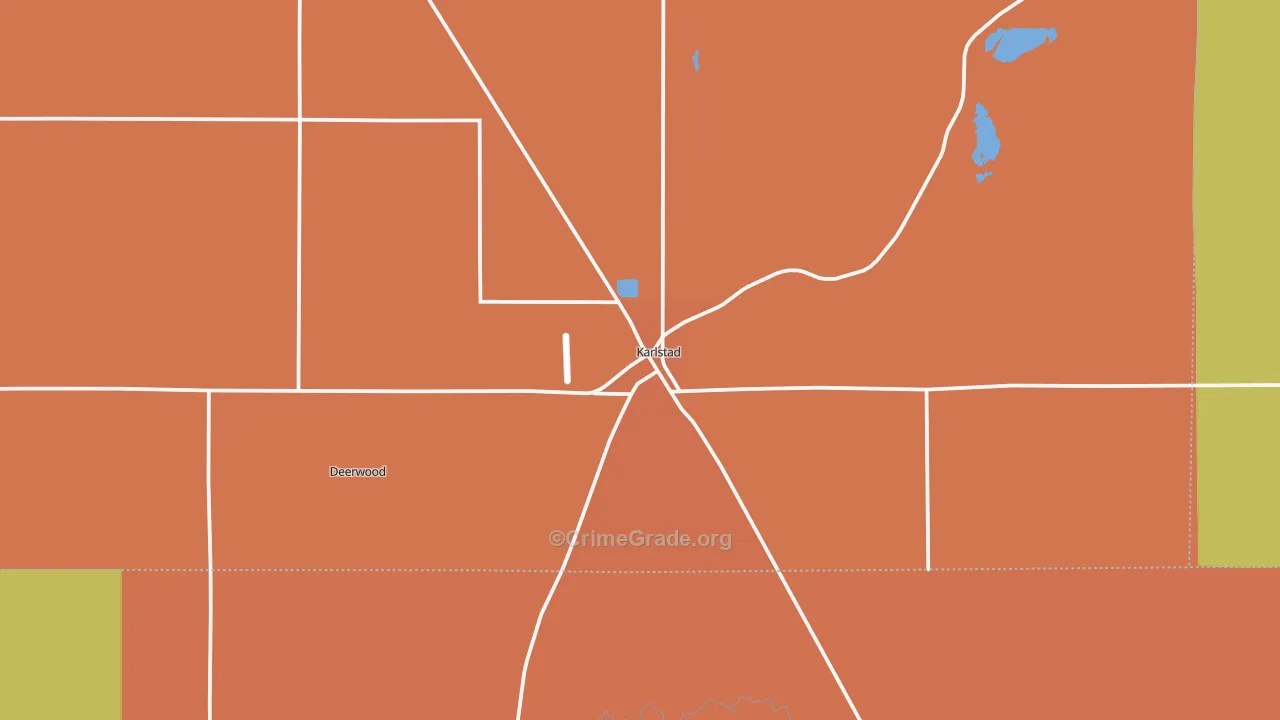 56732, MN Map of Theft Rates