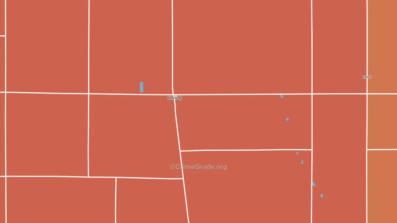 56733, MN Map of Theft Rates