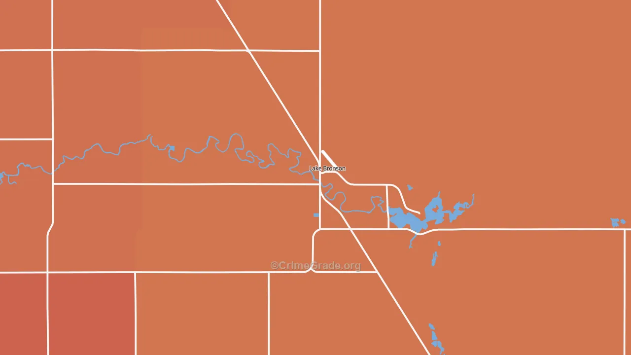 56734, MN Map of Theft Rates