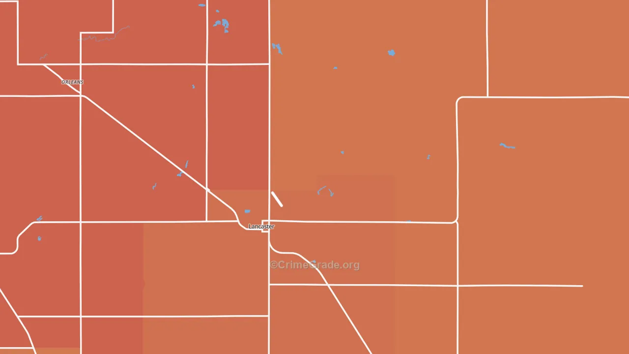 56735, MN Map of Theft Rates