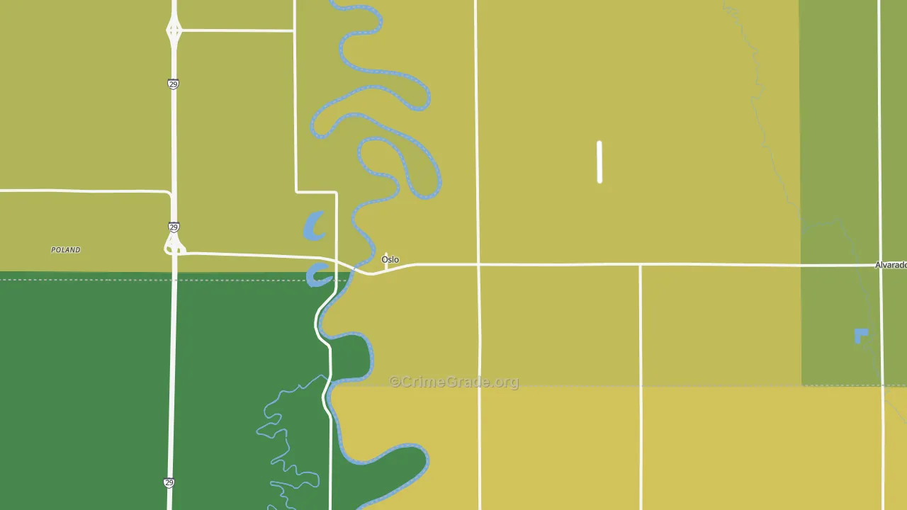 56744, MN Map of Theft Rates