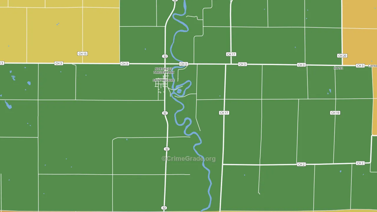 56754, MN Map of Theft Rates