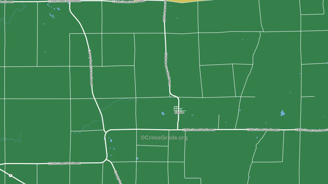 56760, MN Map of Theft Rates