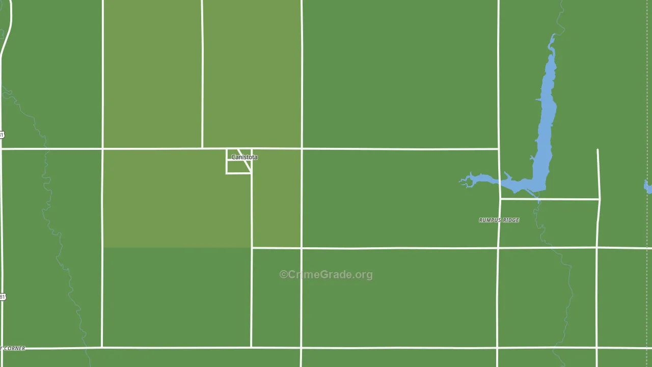 57012, SD Map of Theft Rates