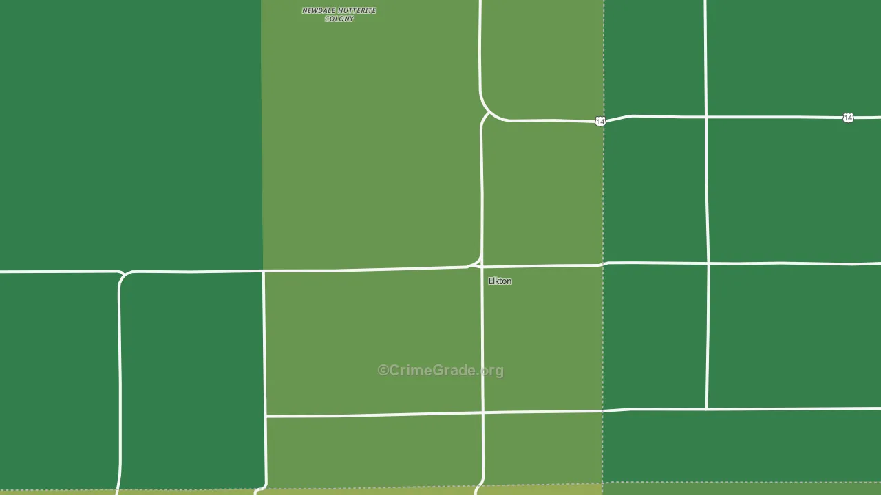 57026, SD Map of Theft Rates