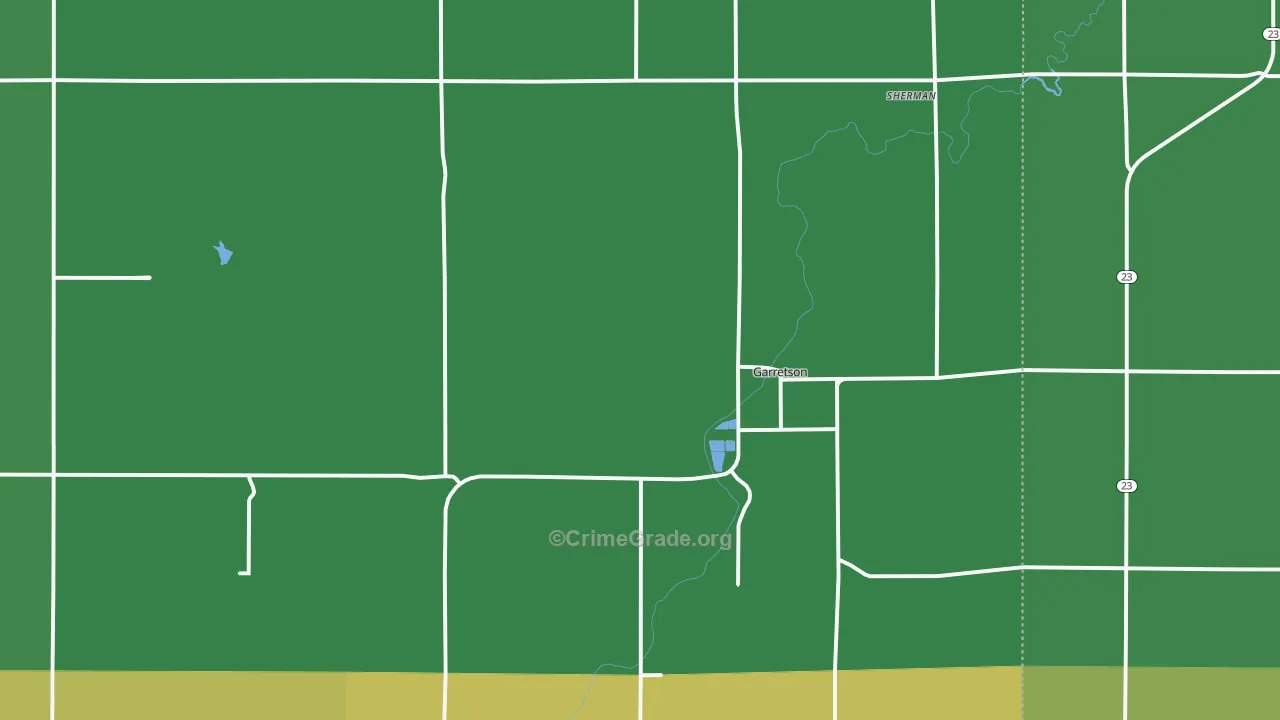 57030, SD Map of Theft Rates