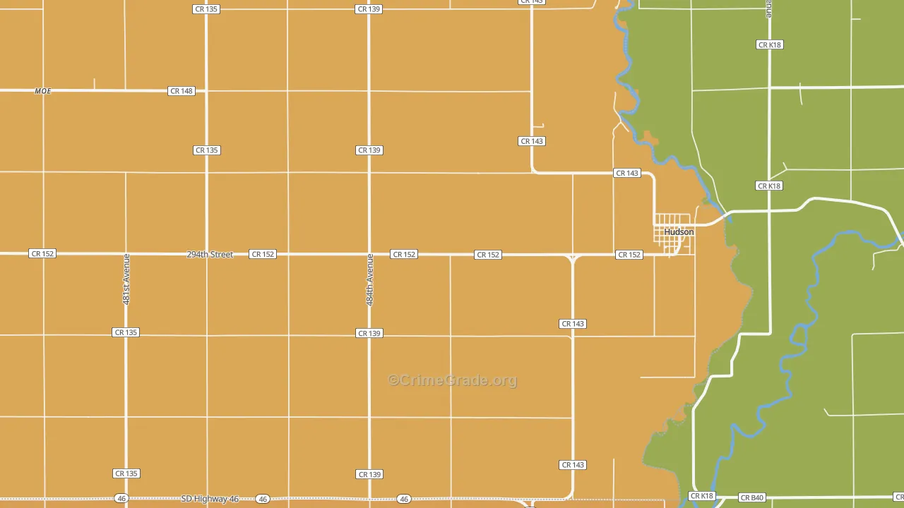 57034, SD Map of Theft Rates