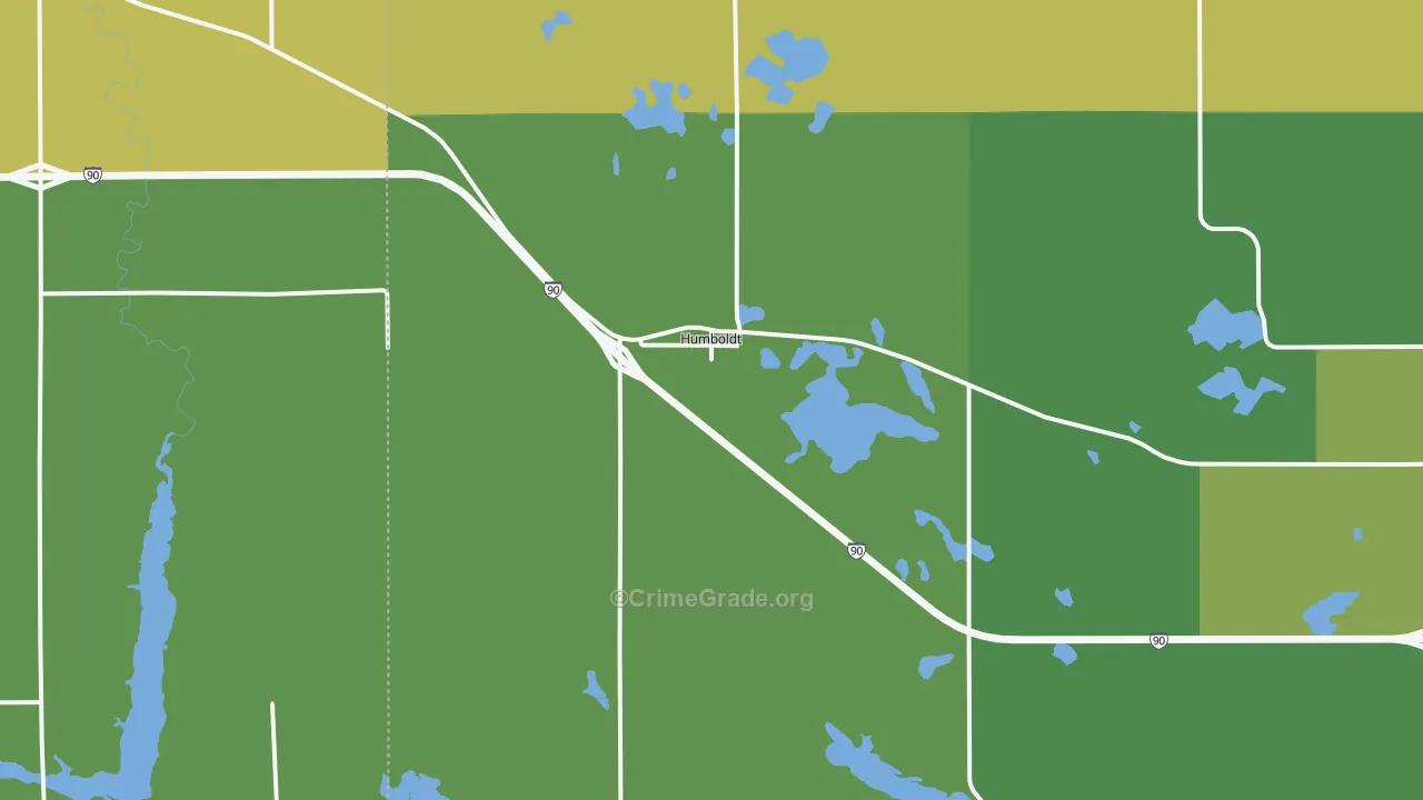 57035, SD Map of Theft Rates