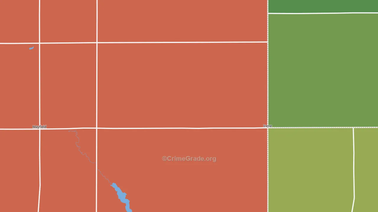 57037, SD Map of Theft Rates