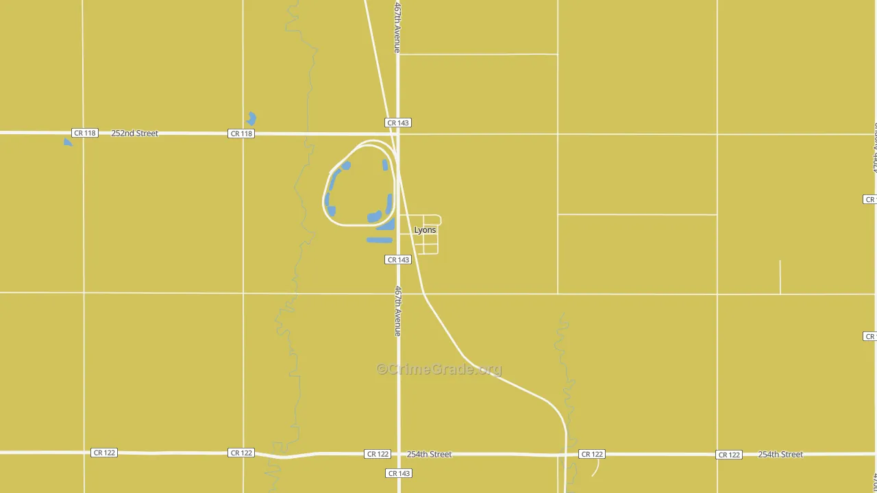57041, SD Map of Theft Rates