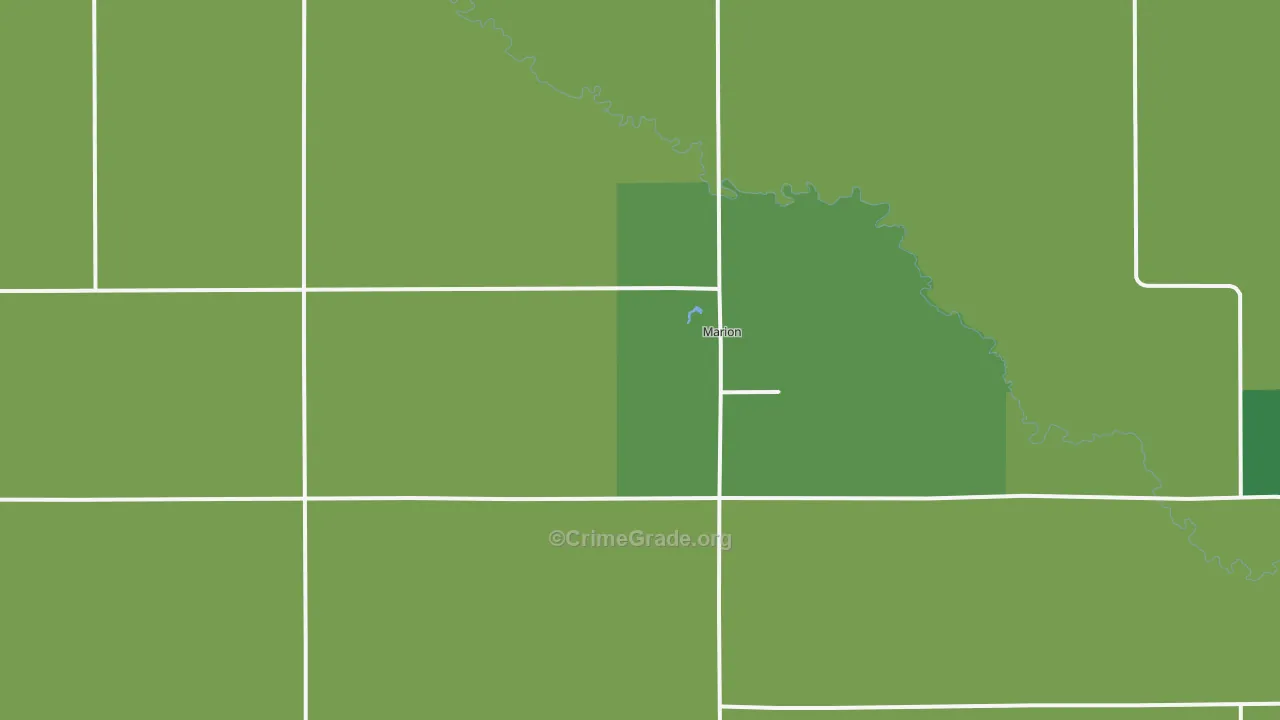 57043, SD Map of Theft Rates