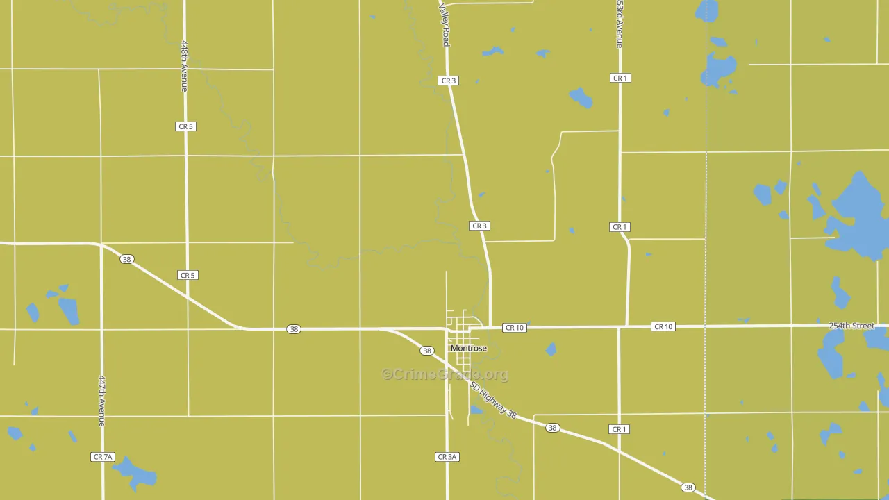 57048, SD Map of Theft Rates