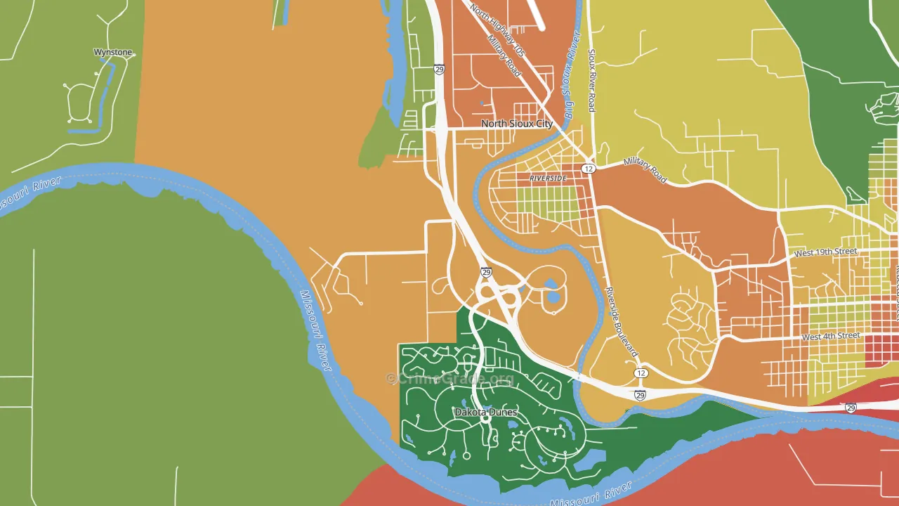 57049, SD Map of Theft Rates