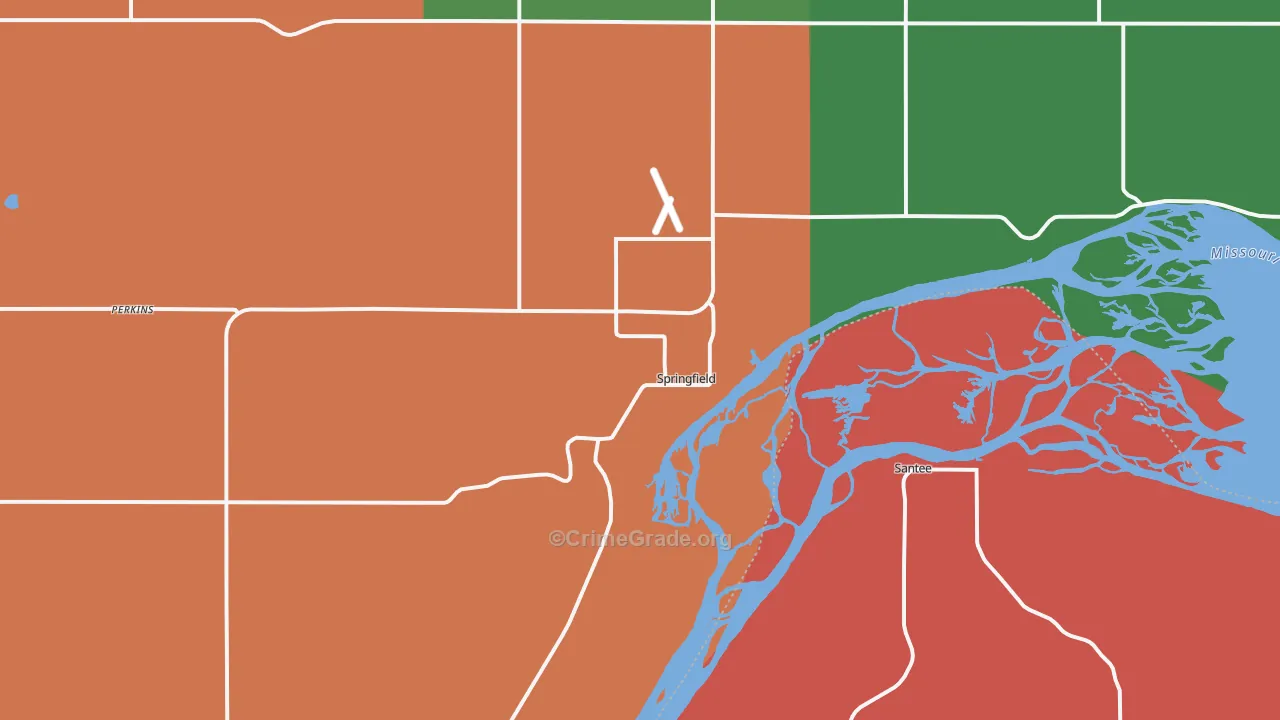 57062, SD Map of Theft Rates