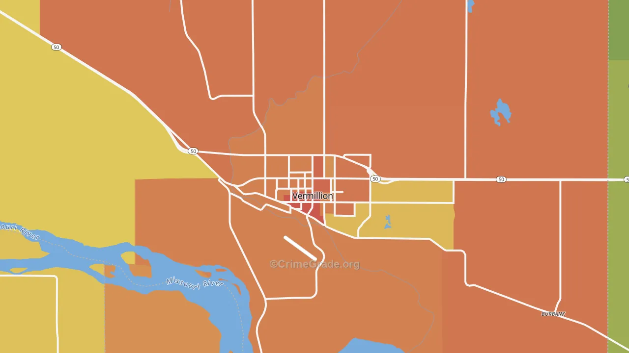57069, SD Map of Theft Rates