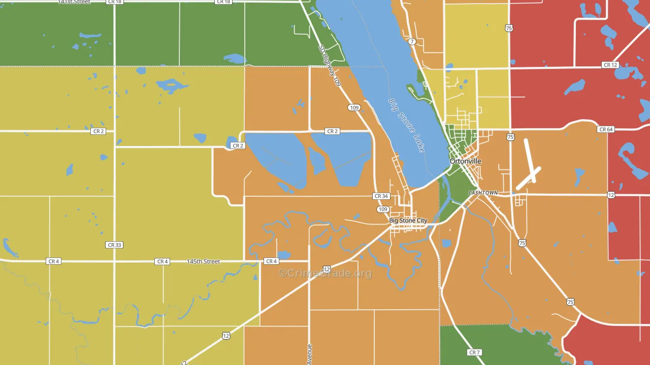 57216, SD Map of Theft Rates