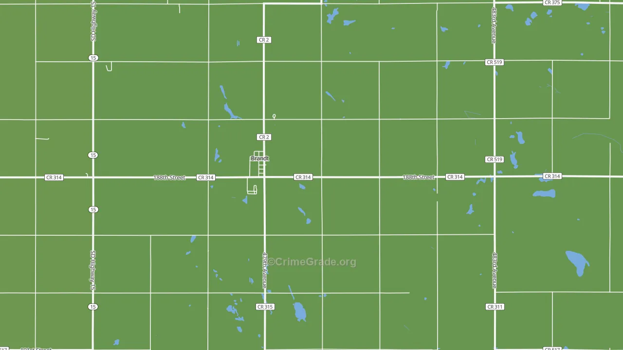 57218, SD Map of Theft Rates