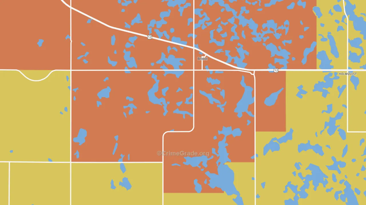 57219, SD Map of Theft Rates