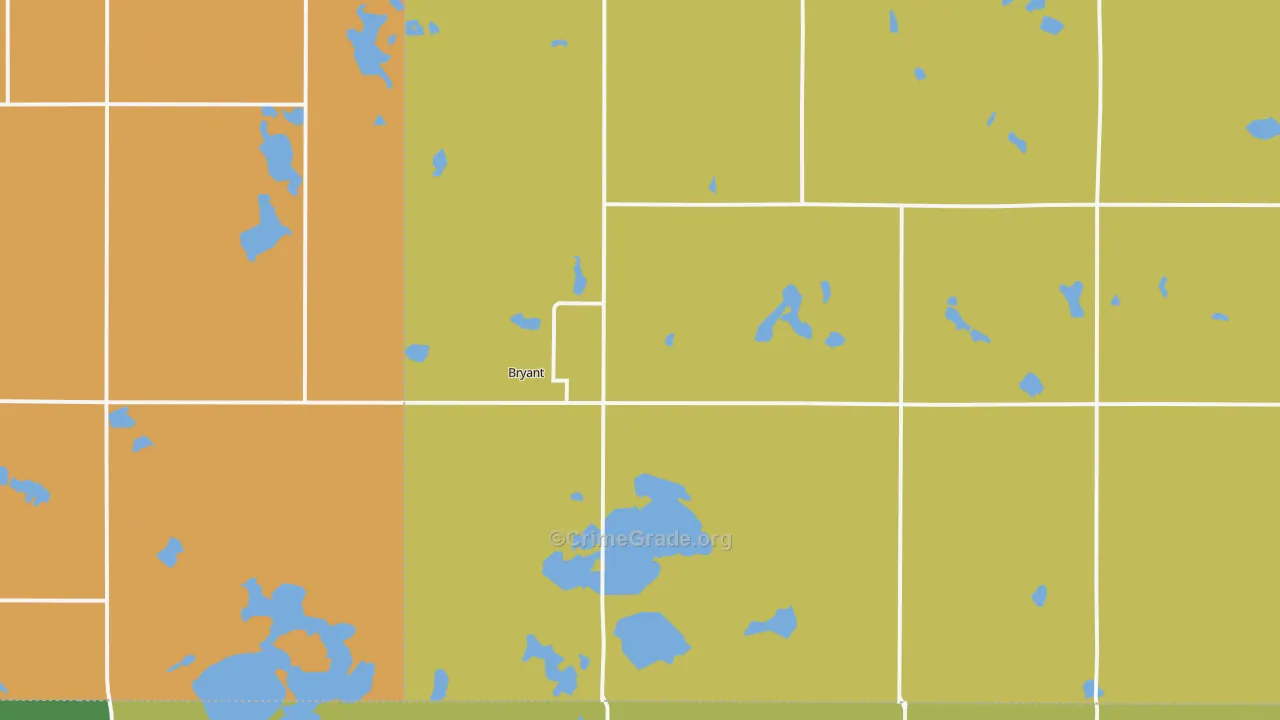 57221, SD Map of Theft Rates