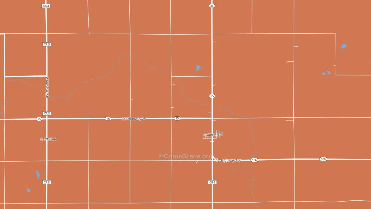 57224, SD Map of Theft Rates