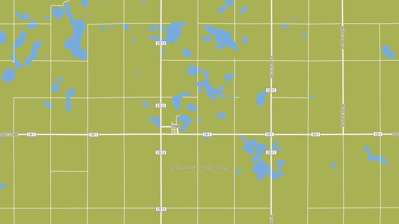 57233, SD Map of Theft Rates