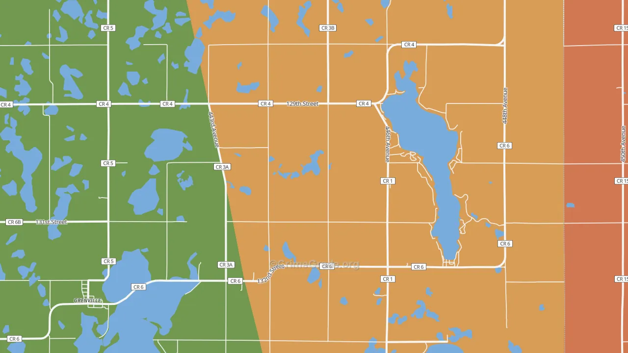 57239, SD Map of Theft Rates