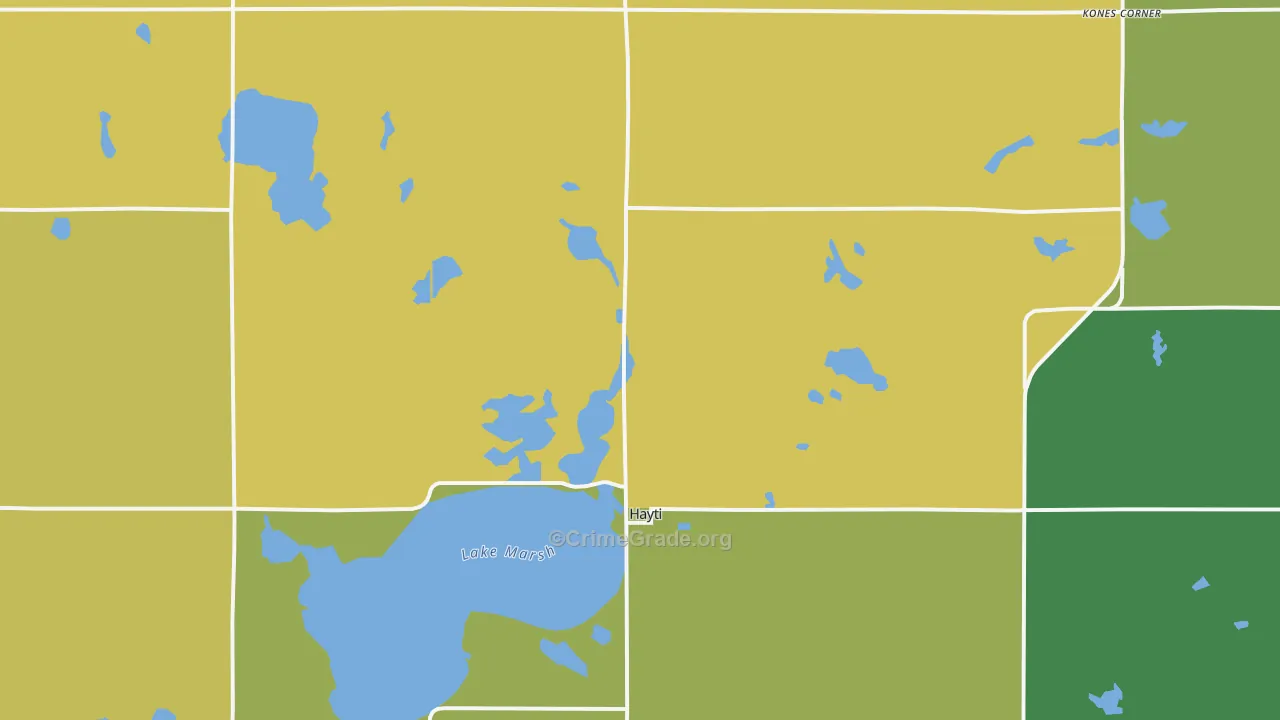 57241, SD Map of Theft Rates