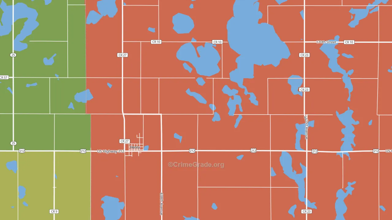 57243, SD Map of Theft Rates