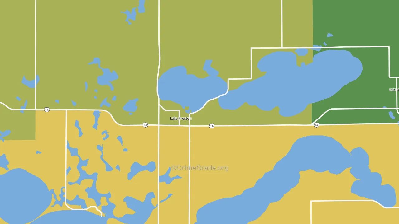 57249, SD Map of Theft Rates