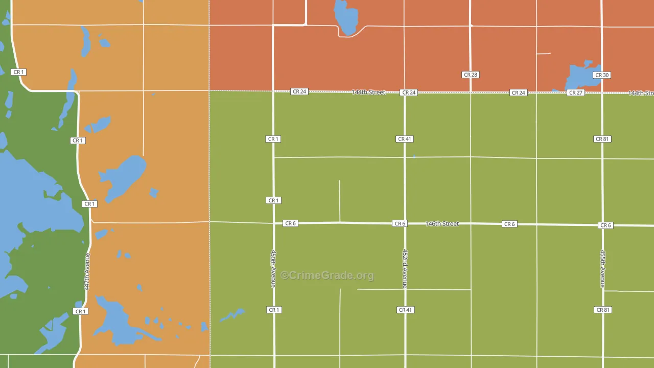 57256, SD Map of Theft Rates