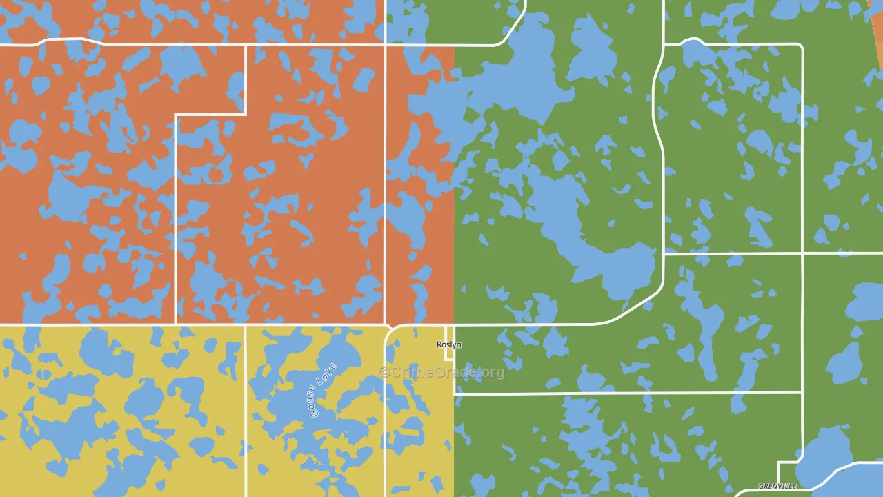 57261, SD Map of Theft Rates