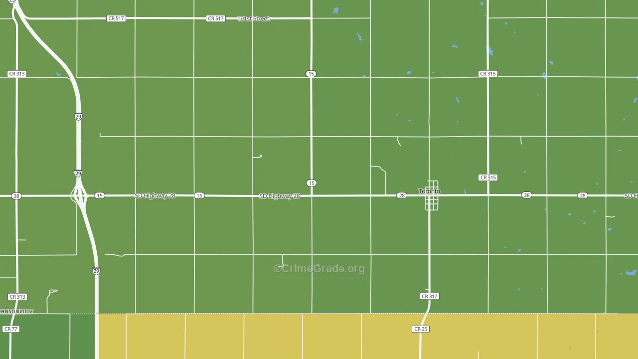 57268, SD Map of Theft Rates