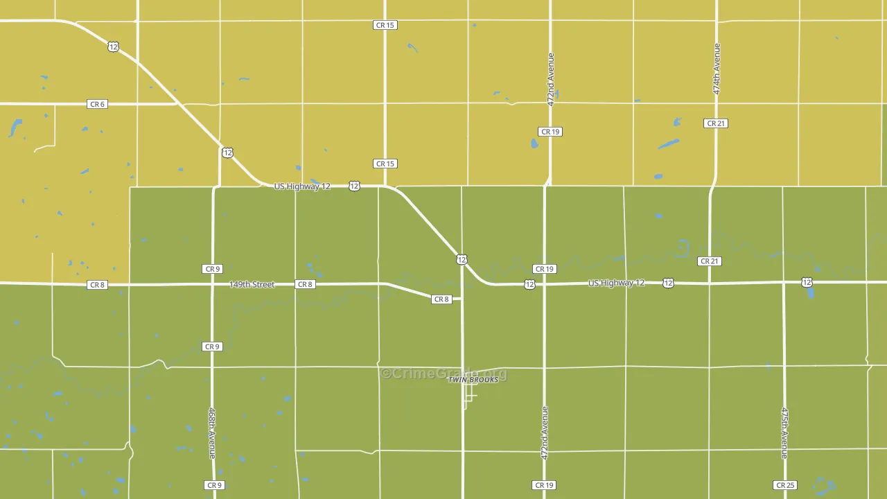57269, SD Map of Theft Rates