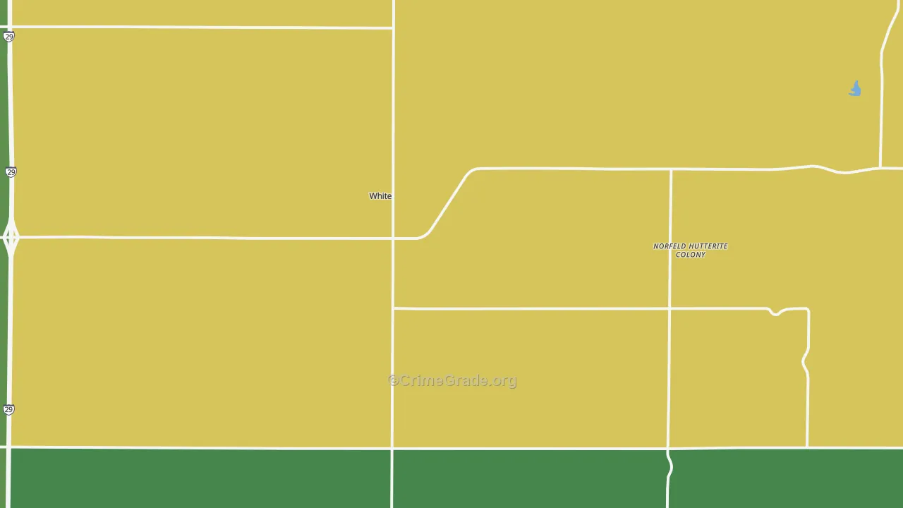 57276, SD Map of Theft Rates